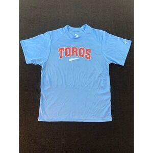 Youth Badger Sport Toros Athletic‎ T Shirt Light Blue Size S Short Sleeve